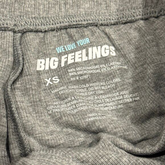 Big feelings pajama shorts size XS - Picture 2 of 3